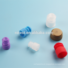 Bujão de plástico de 13mm para tubos de ensaio